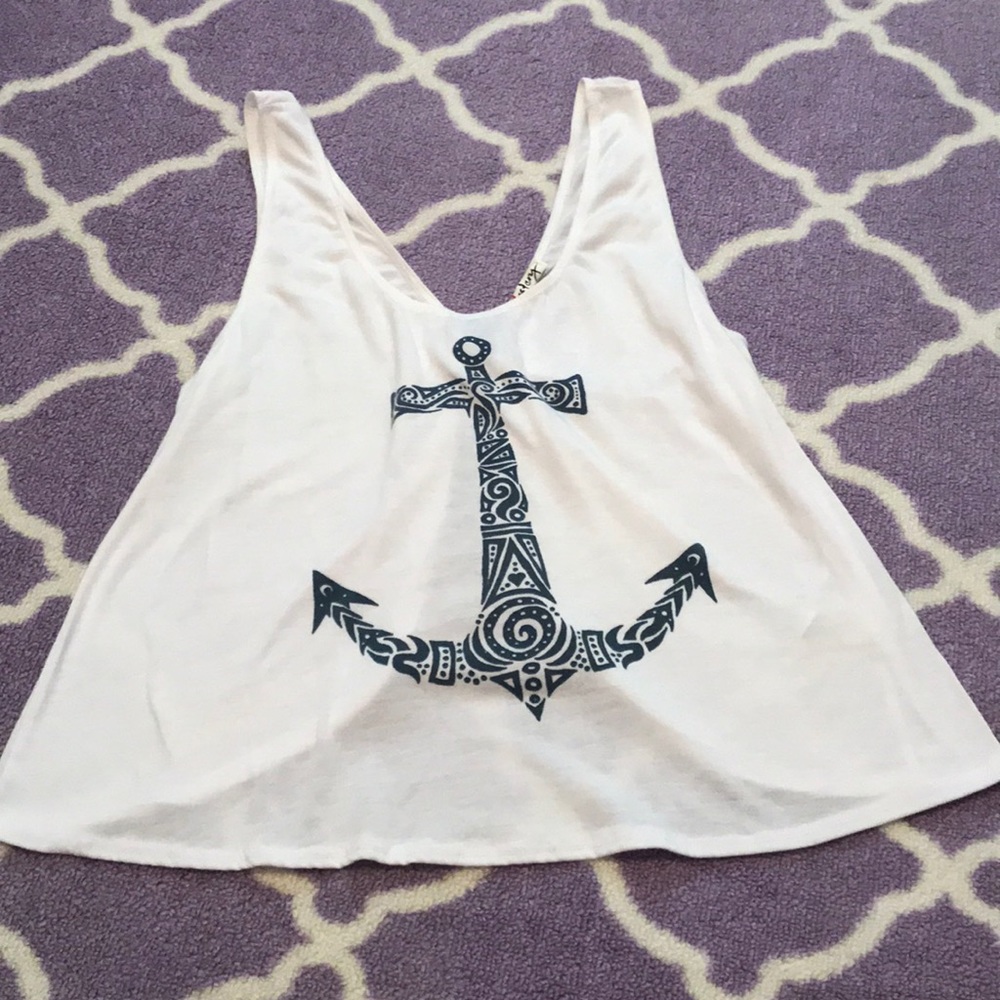 Anchor swing back Tank